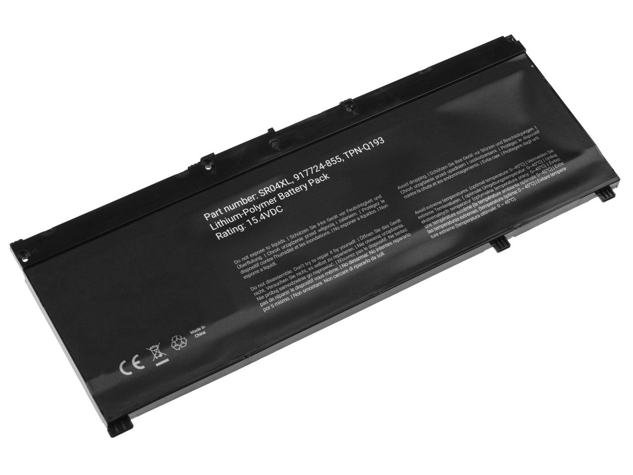 HP Omen SR04XL SR03XL TPN-Q193 TPN-Q194 HSTNN-DB7W TPN-C134 917724-855 15-CE 15-DC Laptop Batarya Notebook Pil