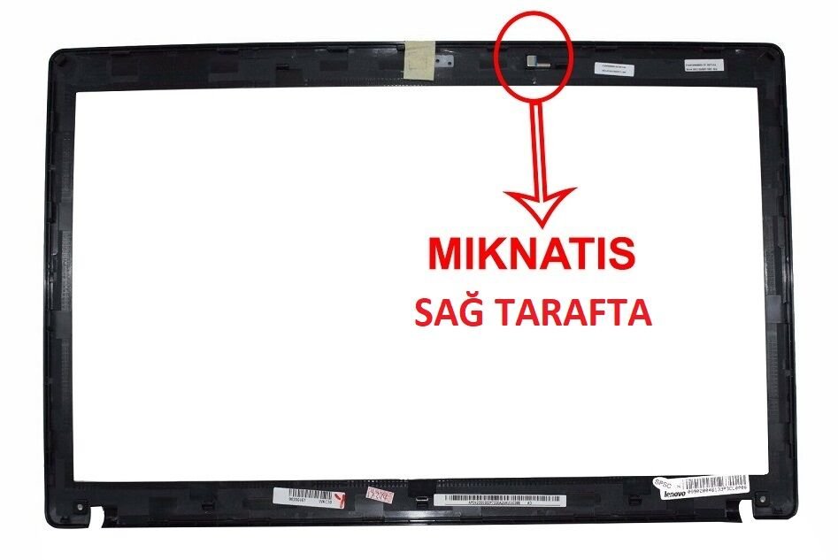 Lenovo Orijinal ideapad G585 20137 2181 Notebook Lcd Ekran Ön Çerçeve Bezel