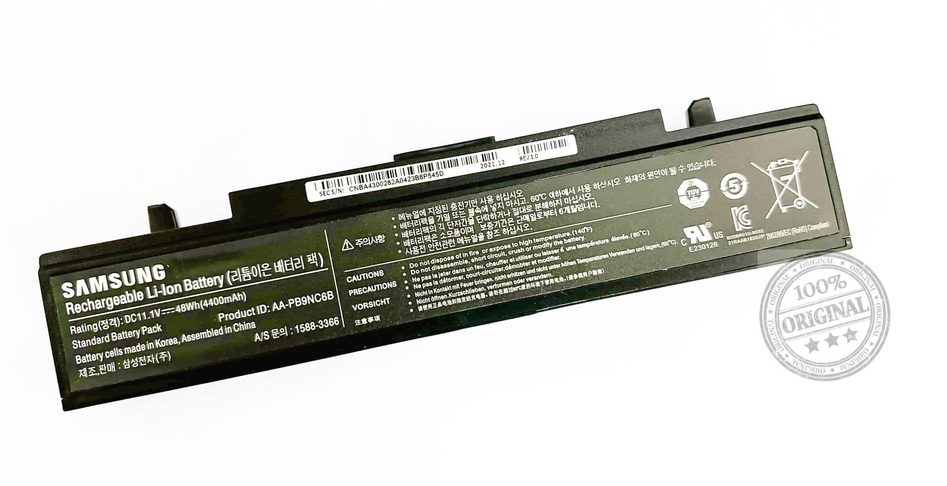 Samsung AA-PB9NC6B AA-PB9NS6B AA-PB9NC6W  AA-PB9NC5B AA-PL9NC2B AA-PL9NC6W NP270E5E NP270E5G NP270E5J NP270E5R NP270E5U NP270E5V NP275E5E NP275E5V NP300E5A NP300E5C NP300E5E NP550P5C NP550P7C NP350V5X NP355V5C NP355E5X NP3530EA NP3530EC NP355E5C Batarya