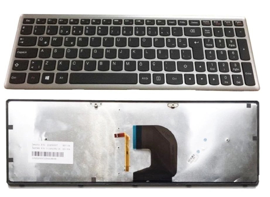 Lenovo Ideapad T6F1-TUR 25206415 PK130SY1D13 Notebook Klavye Laptop Tuş Takımı - Backlit