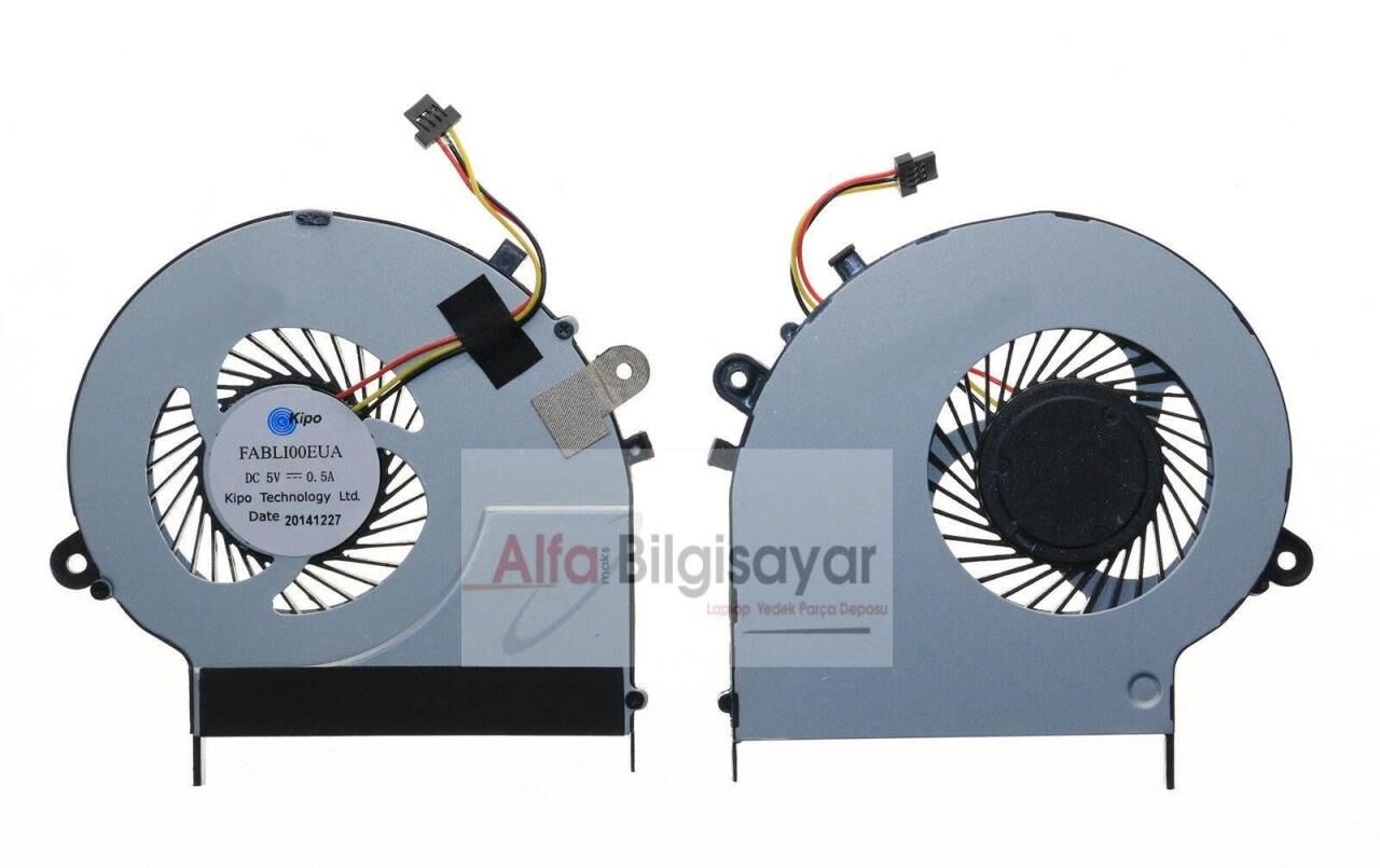 Toshiba Satellite L50-B L50T-B S50-B S50T-B L55-B L55D-B L55T-B  fabLI00EUA Serisi Cooling Fan Sıfır A++