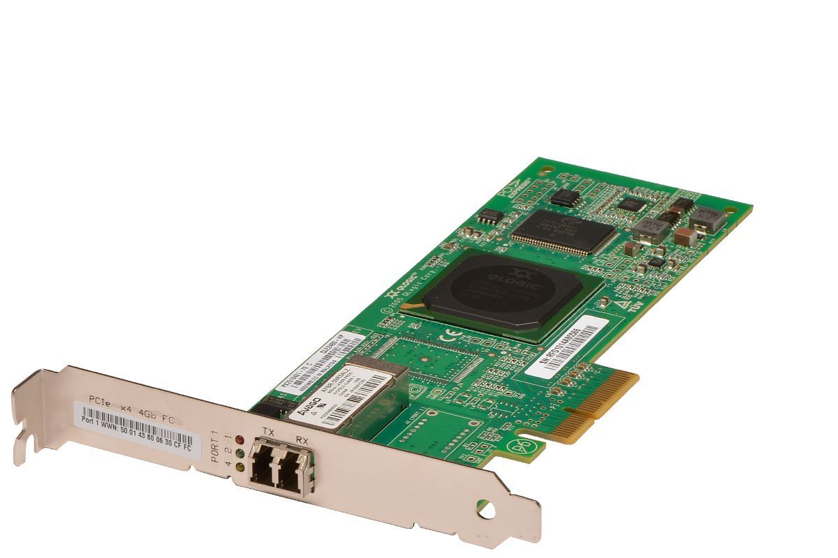 HP / QLOGIC QLE2460-HP 4GB FIBRE CHANNEL PCIE HBA ADAPTER 407620-001 AE311-60001