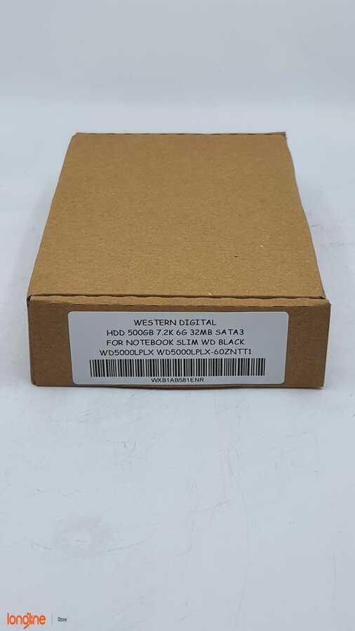 İkinci El WD 500GB 7.2K 6G 32MB SATA3 FOR NOTEBOOK WD5000LPLX-60ZNTT1