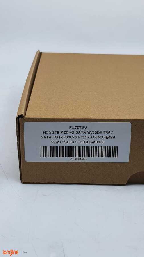 İkinci El FUJITSU HDD 2TB 7.2K 4G SATA TRAY SATA TO FC P000953-01C CA0660