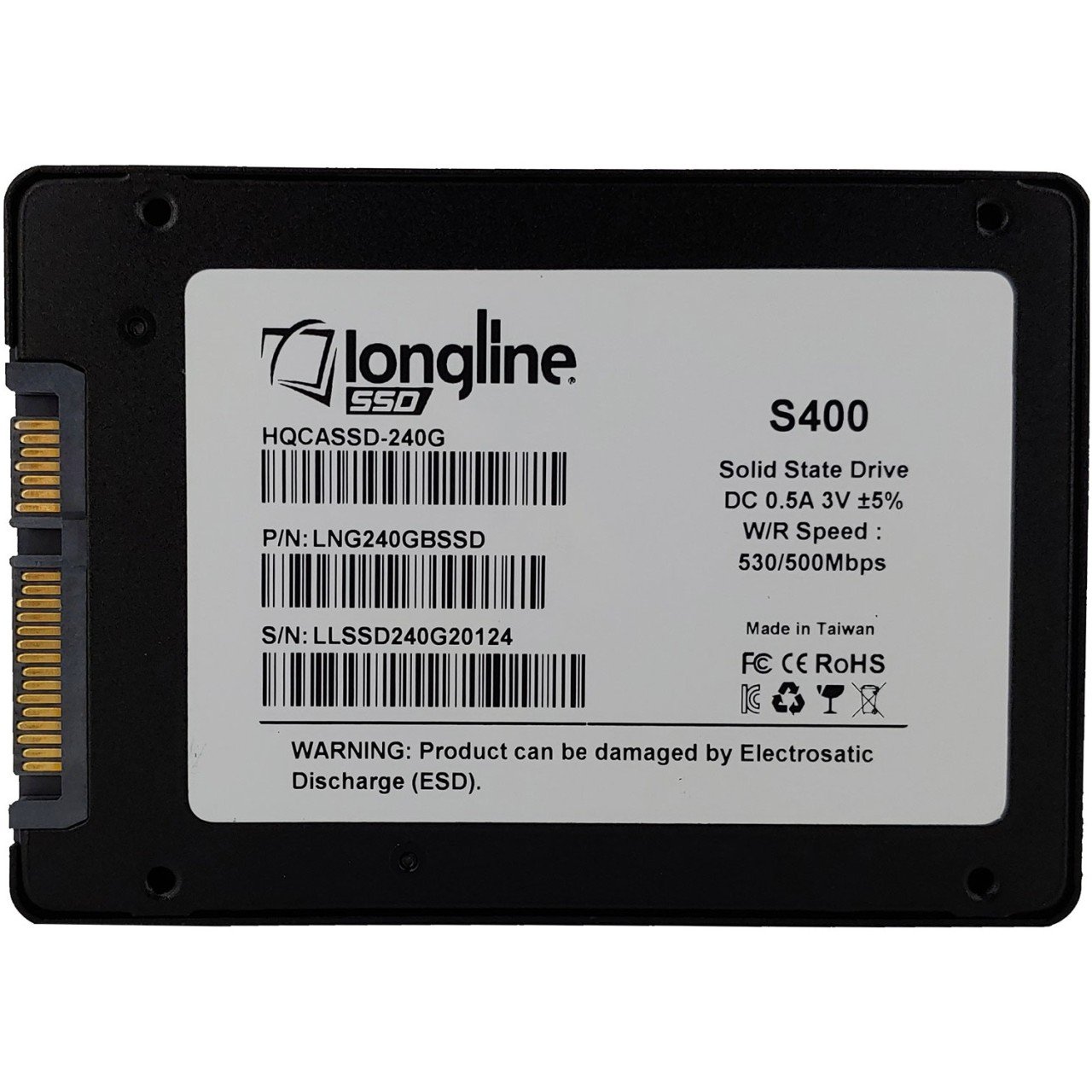 Monster Laptop Uyumlu Longline 240GB 2.5'' Sata SSD 560/530MB/s 3D NAND LNG560SSD/240GB