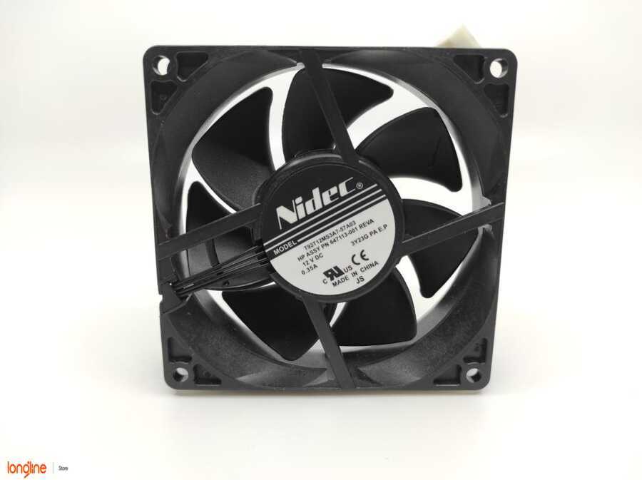 İkinci El Hp FAN 12V 0.35A 92x92x25mm 4-WIRE FOR Z820 Z840 684025-001