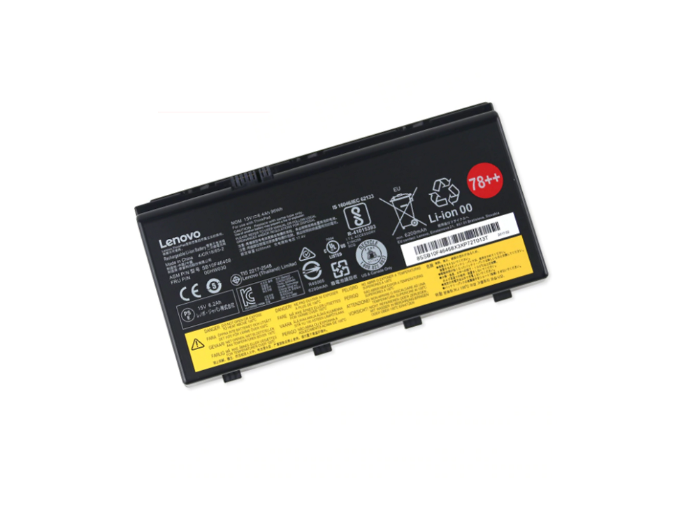 Orjinal Lenovo ThinkPad ASM P/N SB10F46468 FRU P/N 00HW030 Batarya