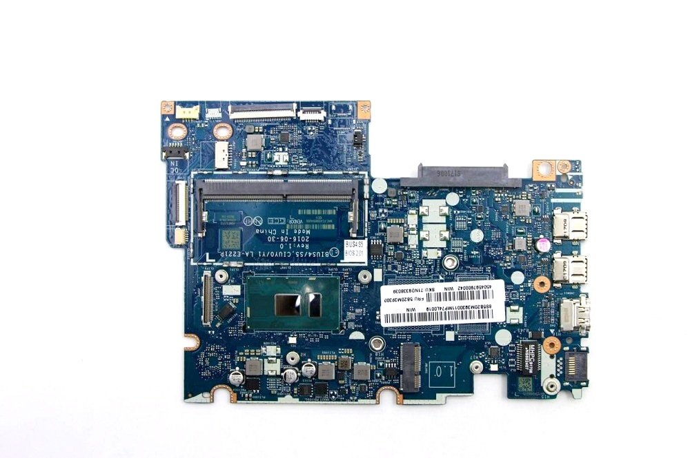 Lenovo ideapad 510S-14ISK i3-6100U İşlemcili On Board Notebook Anakart 5B20L45967 LA-D451P