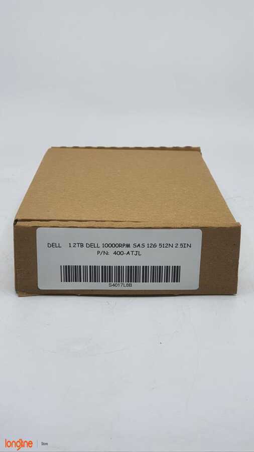 İkinci El DELL 1.2TB DELL 10000RPM SAS 12G 512N 2.5IN 400-ATJL