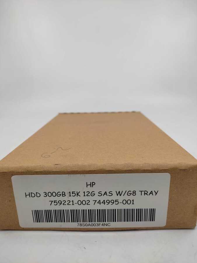 İkinci El HDD 300GB 10K SAS 2.5 HARD DRIVE 689287-001