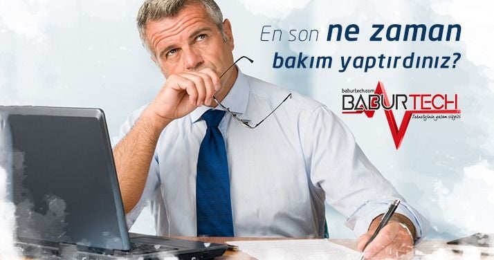 En Son Bilgisayarınıza Ne Zaman Bakım Yaptırdınız?