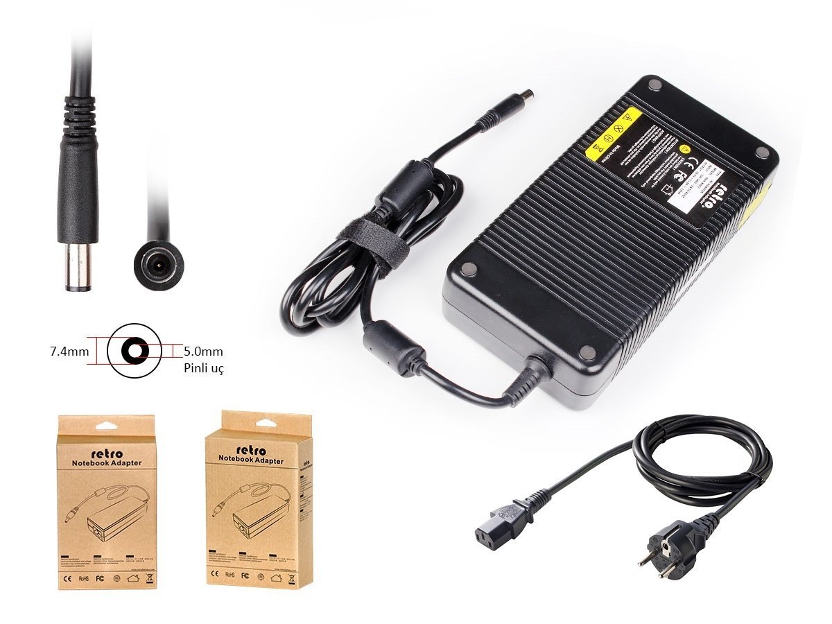 MSI 19.5V 11.8A 230W Pinli Uç Notebook Adaptör Laptop Şarj Aleti