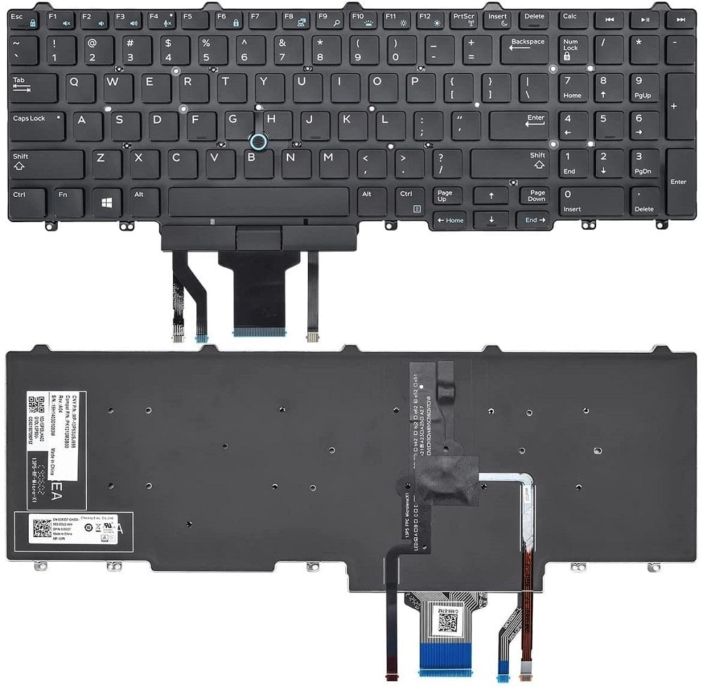 Dell Precision NSK-LL0BC PK1313M1B 00TG2X Notebook Klavye Laptop Tuş Takımı