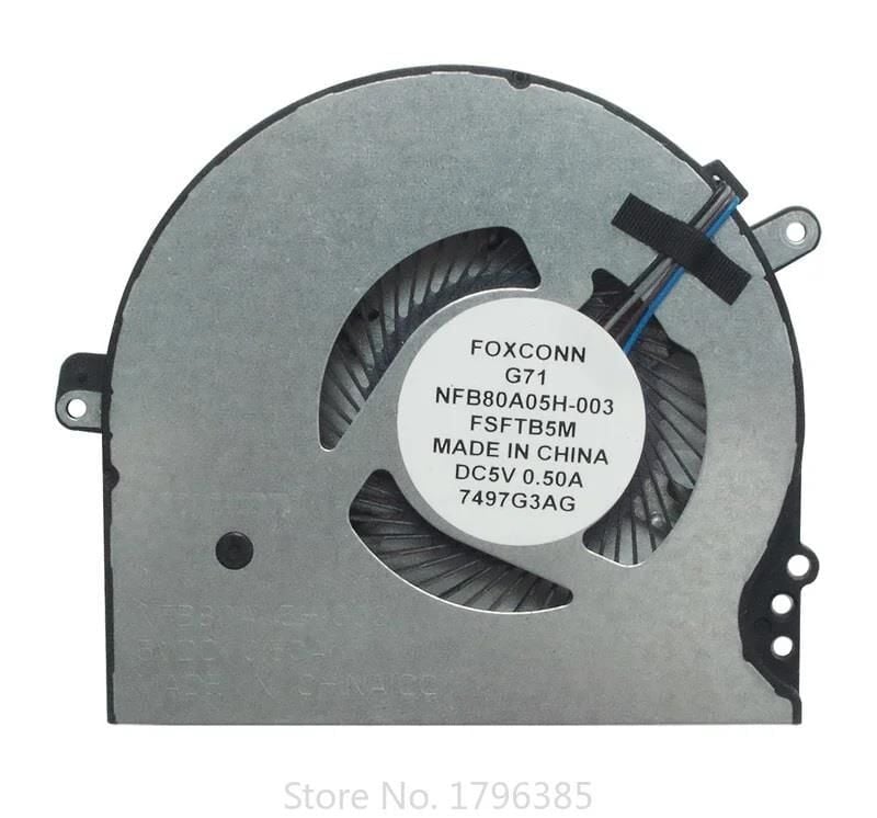 HP 15-CC 15-CK 14-BK 14-BP TPN-Q189 TPN-Q191 TPN-Q201 NFB80A05H-003 927918-001 Fan