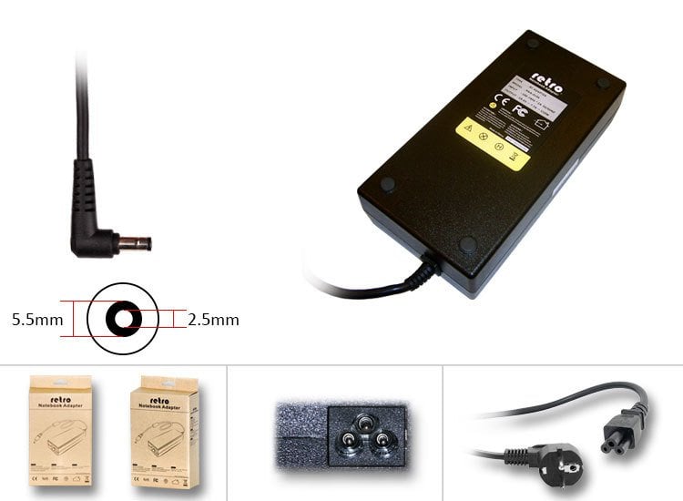 Delta-Liteon 19V 9.5A 180W Notebook Adaptör Laptop Şarj Aleti