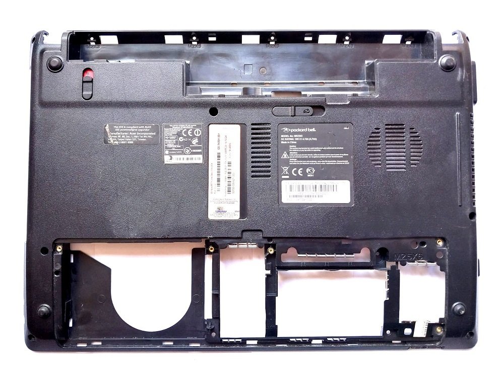 Packard Bell Easynote NM98 NM85 Alt Kasa Bottom Case TSA604GZ0800