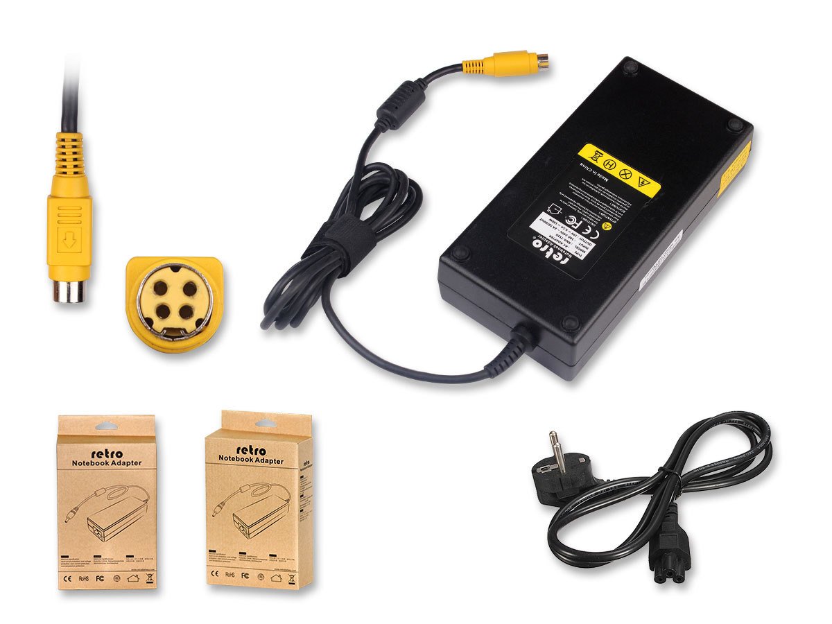 Toshiba 19V 9.5A 180W 4 Pin Notebook Adaptörü Laptop Şarj Aleti