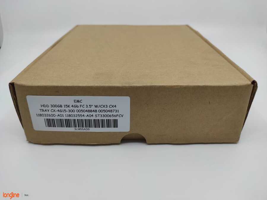 İkinci El EMC 300GB 15K FC 3.5 118032600-A01 CX-4G15-300 005048848