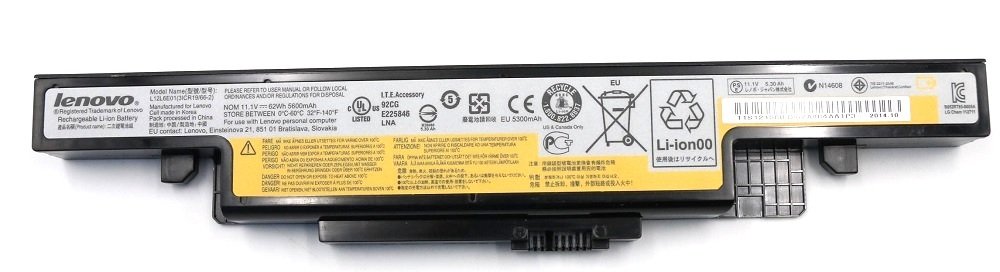 Orijinal Lenovo ideaPad Y400 Serisi Y400P Serisi Notebook Batarya Laptop Pil