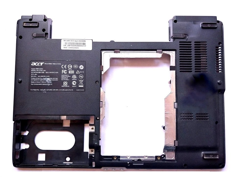 Acer Aspire 5570 5580 5584 Alt Kasa Bottom Case ZYE36ZR1BATN