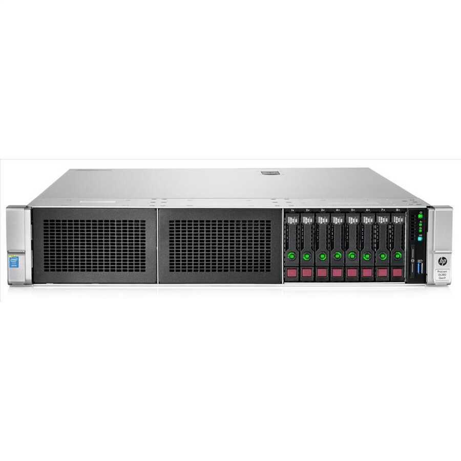HP DL380 Gen9 8 SFF Server 2x E5-2620 v3 32GB 3x 600GB HDD 2XPS