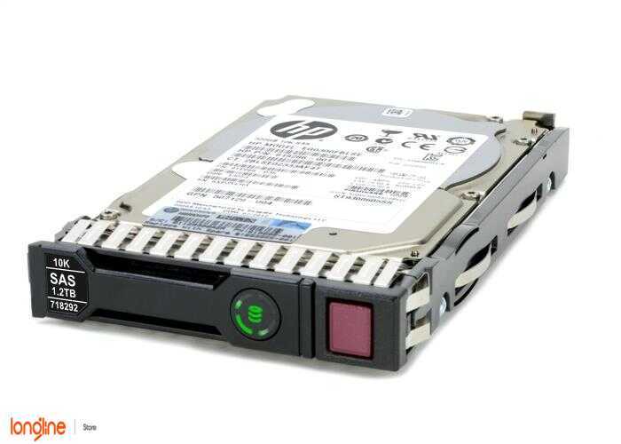 İkinci El HP 718162-B21 718292-001 1.2TB 10K 6G SFF 2.5'' SAS SC HARD DRIVE