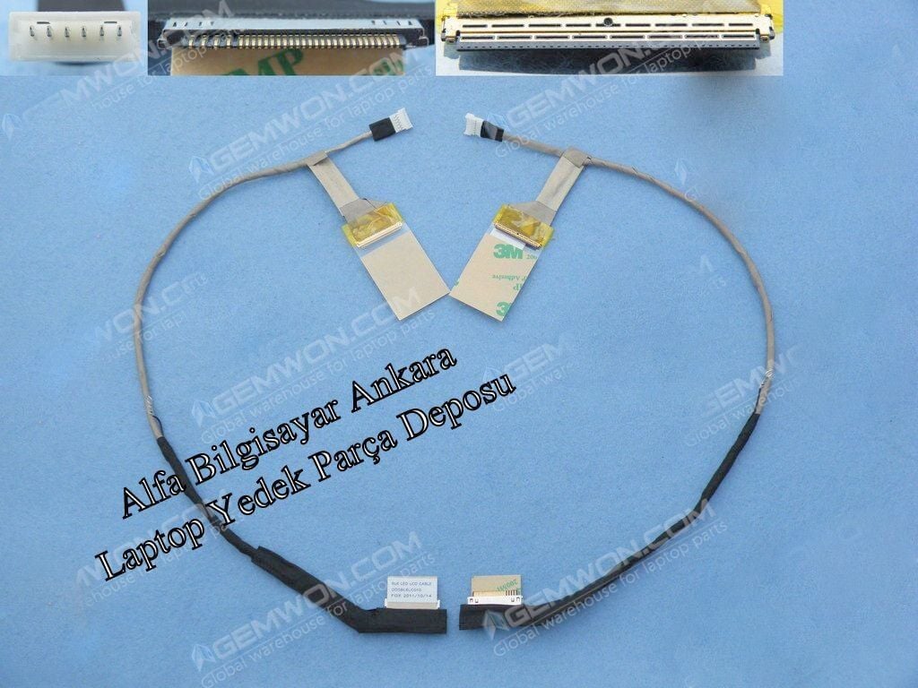 Toshiba Satellite L650 L650D L655 L655D  LCD LED KABLO   PART NO: DD0BL6LC010