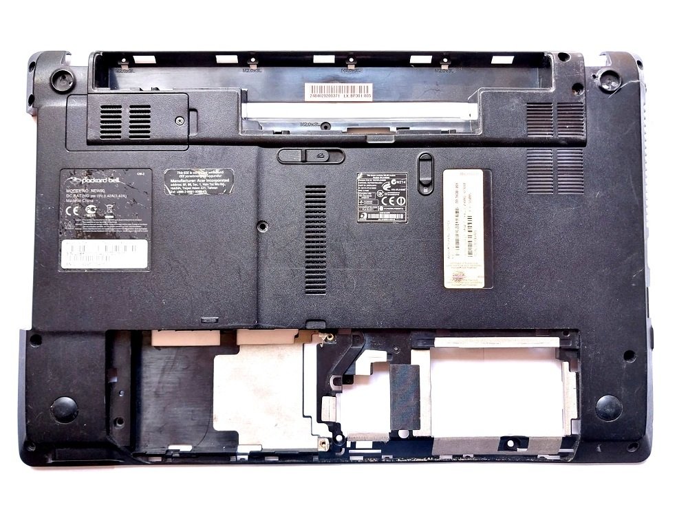 Packard Bell TM83 TM86 TM98 Alt Kasa Bottom Case AP0CB0004000