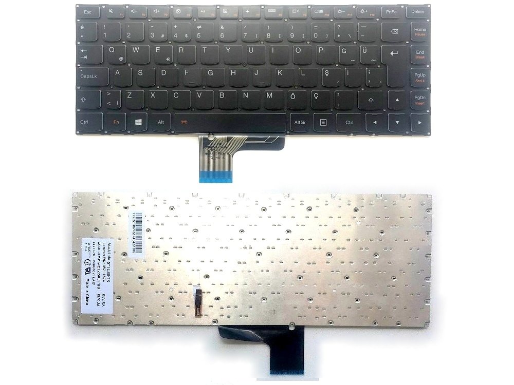 Orijinal Lenovo ideapad U430P Touch Notebook Ledli Klavye Tuş Takımı (ST1U3B-TR)