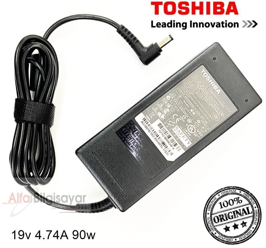 TOSHIBA Orjinal  Standart uç  5.5.2.5  19v 4.74A 90W Adaptör Şarj Cihazı