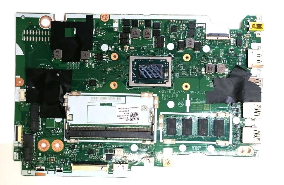 Lenovo Ideapad 3-14ADA05 GV451 GV551 AMD Ryzen 3-3250U İşlemcili On Board Notebook Anakart 5B20S44342 NM-D151