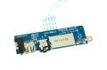 Lenovo Orijinal Yoga 510-14ISK 80S7 Notebook Audio Jack SD Kart USB Port Board