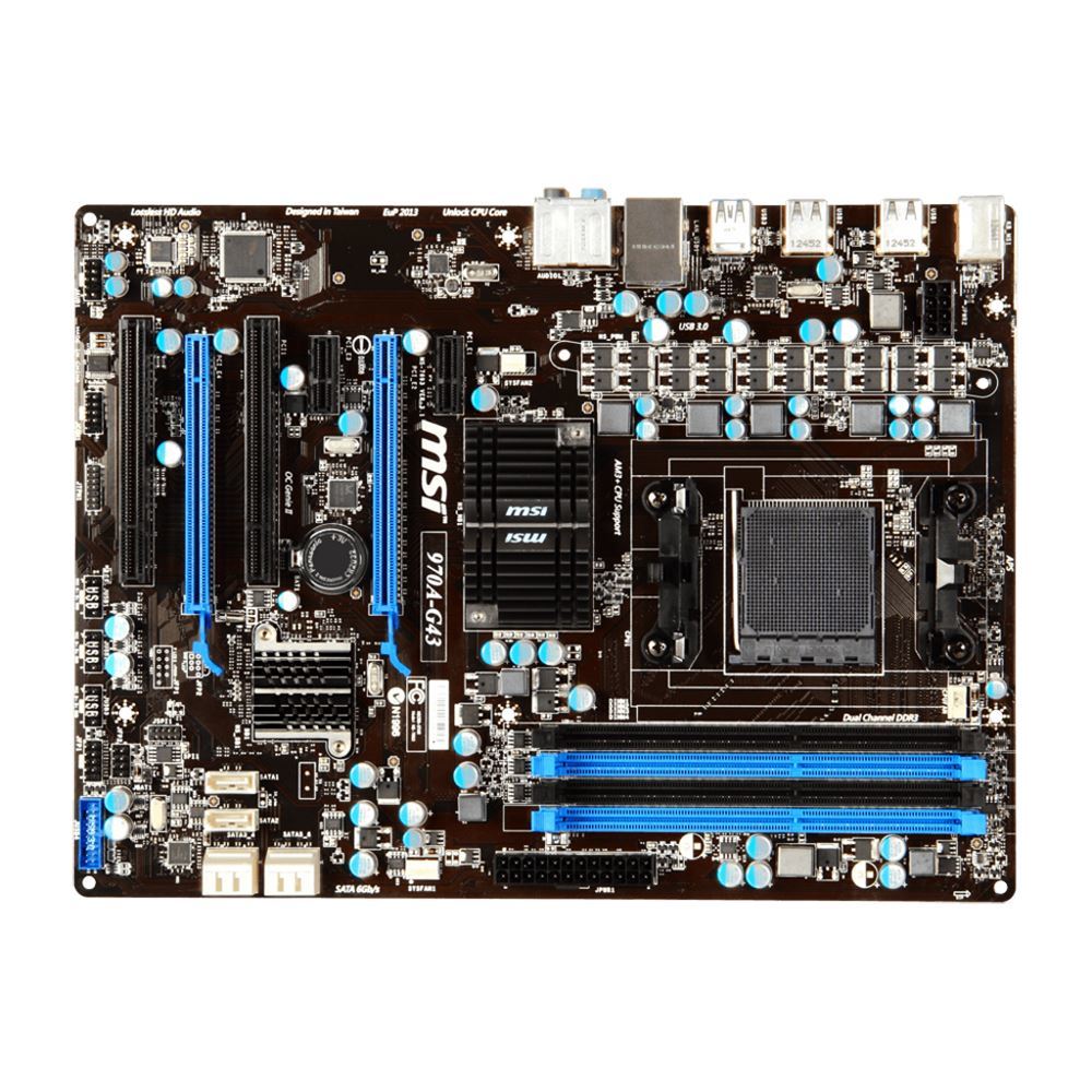 MSI 970A-G43 Amd 970 2133MHz(OC) DDR3 Soket AM3+ ATX Anakart