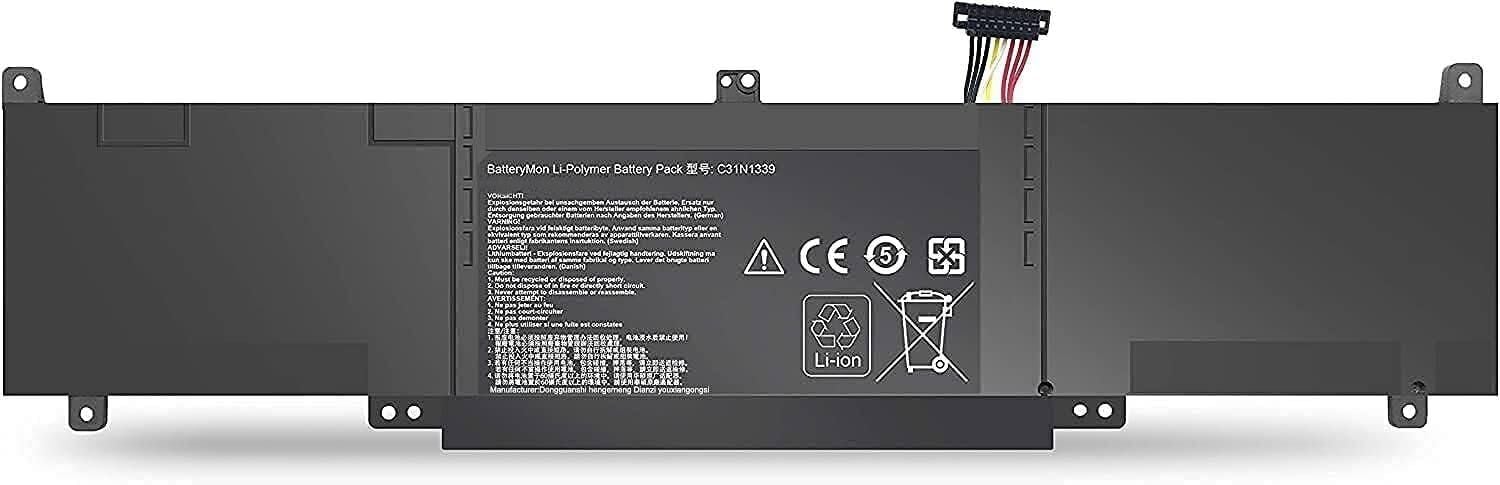 Asus C31N1339 Transformer TP300, TP300L, TP300UA, TP300LJ TP300LA, TP300LD, ZenBook UX303, UX303L U303LA, U303LB, U303LN UX303UA, UX303LB, UX303UB, UX303LA ,UX303UA   Batarya Pil