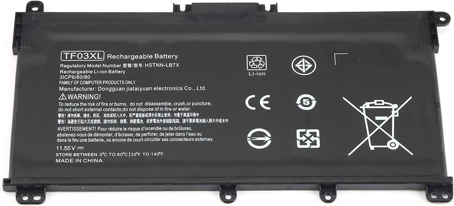 HP TF03XL 14-BF 14-bp 14-BK 15-CC 15-CD 15-CK, 17-AR x360 14-cd TPN-Q158 TPN-Q159 TPN-Q188 TPN-Q189 TPN-Q190 HP TPN-Q191 TPN-Q192 TPN-Q196 TPN-C131 920046-121 920046-421 920046-541 920070-855 HSTNN-IB7Y HSTNN-LB7J HSTNN-LB7X, HSTNN-UB7J Batarya Pil