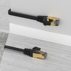 UNITEK CAT7 PATCH KABLO 10MT FLAT (C1897BK-10M)
