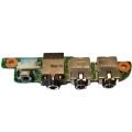 Orijinal HP 441144-001 32TT8AB00008 DA0TT8AB8D4 DA0118AB8D4 Notebook Audio Jack Board