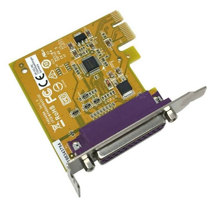 HP PCI Express x1 Paralel Bağlantı Noktası Kartı 801549-001 797601-001