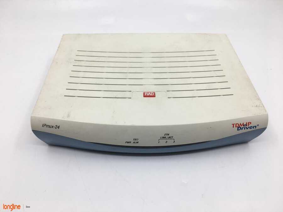 İkinci El RAD IPMUX-24/FE/4E1/UTP/UTP TDM PSEUDOWIRE ACCESS GATEWAY