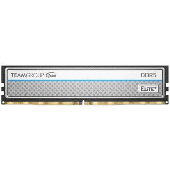 Team Elite Plus Silver 16 GB (1x16GB) 4800 Mhz DDR5 CL40 U-DIMM RAM (TPSD516G4800HC4001)