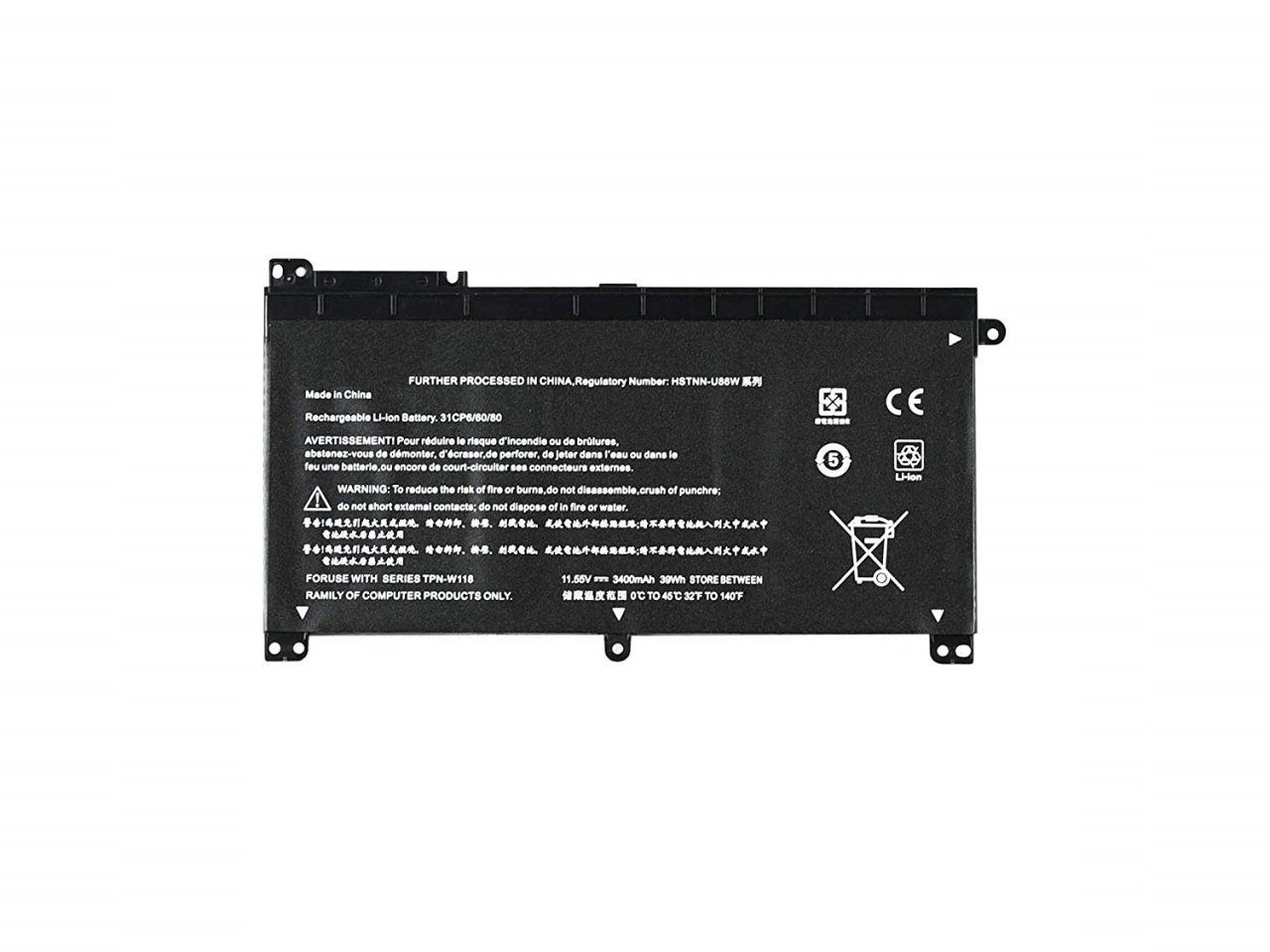 Hp Pavilion 13-u000 x360 Notebook Batarya Pil