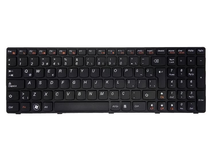 Lenovo Z575 20095 Z575 20114 B580 20144 Notebook Klavye Laptop Tuş Takımı