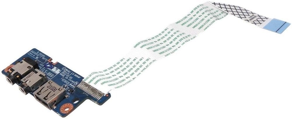 Lenovo Orijinal ideapad Y500 20193 7761 9541 Notebook Audio Jack USB Port Board