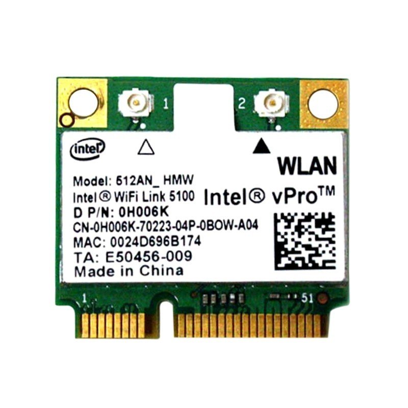 Dell Latitude E6400 Wifi Wireless Lan Kartı 512AN_HMW CN-0H006K