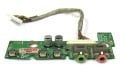 Orijinal HP Compaq ZE5400 ZE5500 ZE5700 ZE5470US Notebook Audio Jack Board