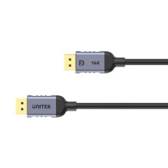 UNITEK DISPLAY PORT 2.1 KABLO 1MT 16K C1626GY01-1M)