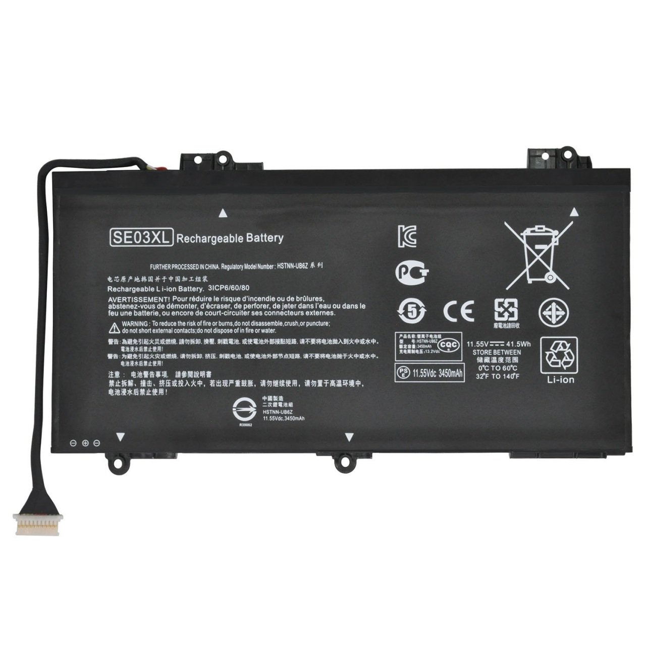 Hp Pavilion SE03XL Notebook Batarya Laptop Pil