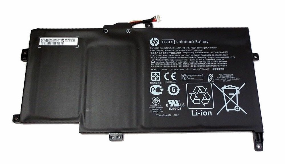 Orijinal Hp Envy Sleekbook 6-1000 Serisi Notebook Batarya Laptop Pil