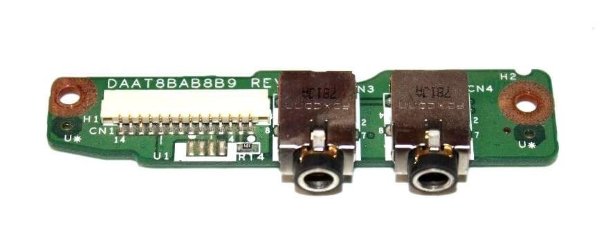 Orijinal HP Compaq Presario 32AT1AB0000 DAAT1BAB8A0 Notebook Audio Jack Board