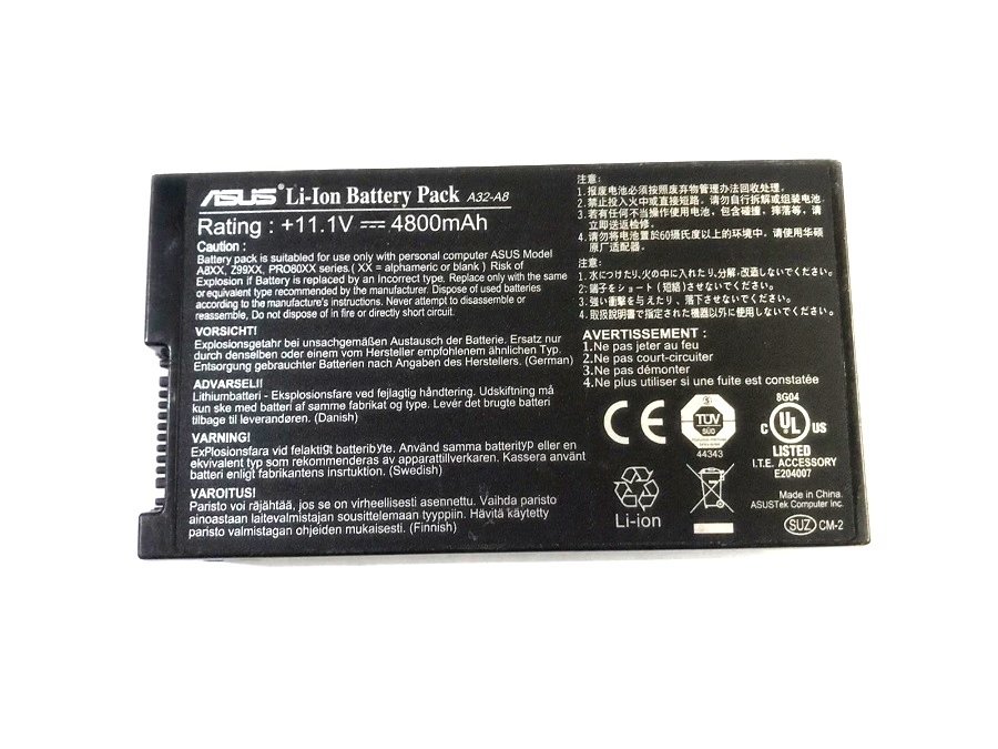 Orijinal Asus A8 A8000 F8 F8P Z99 Z99H Batarya Pil A32-A8